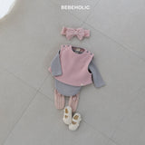 ［bebe holic］Popcorn warm vest