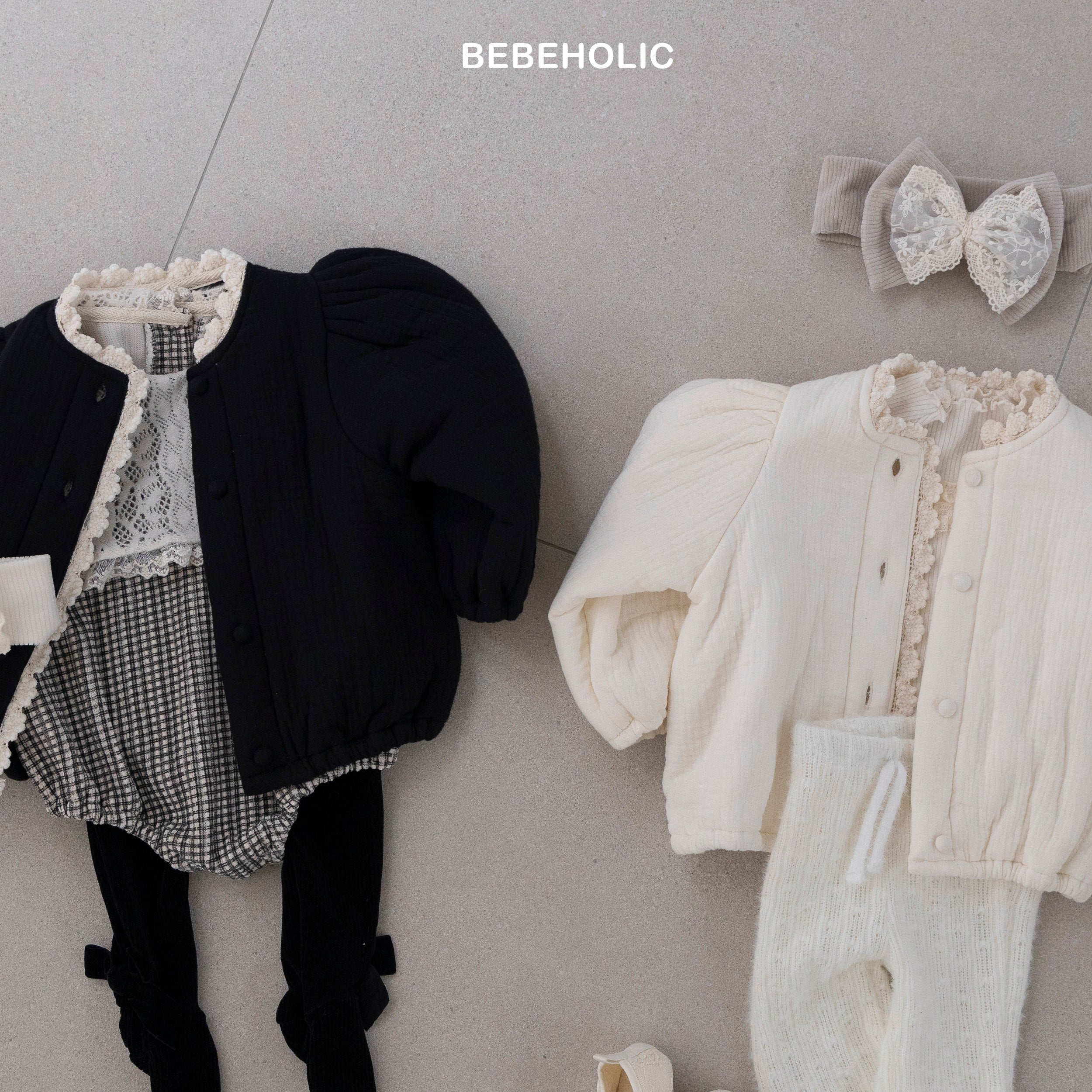 ［bebe holic］Shanel padding jacket