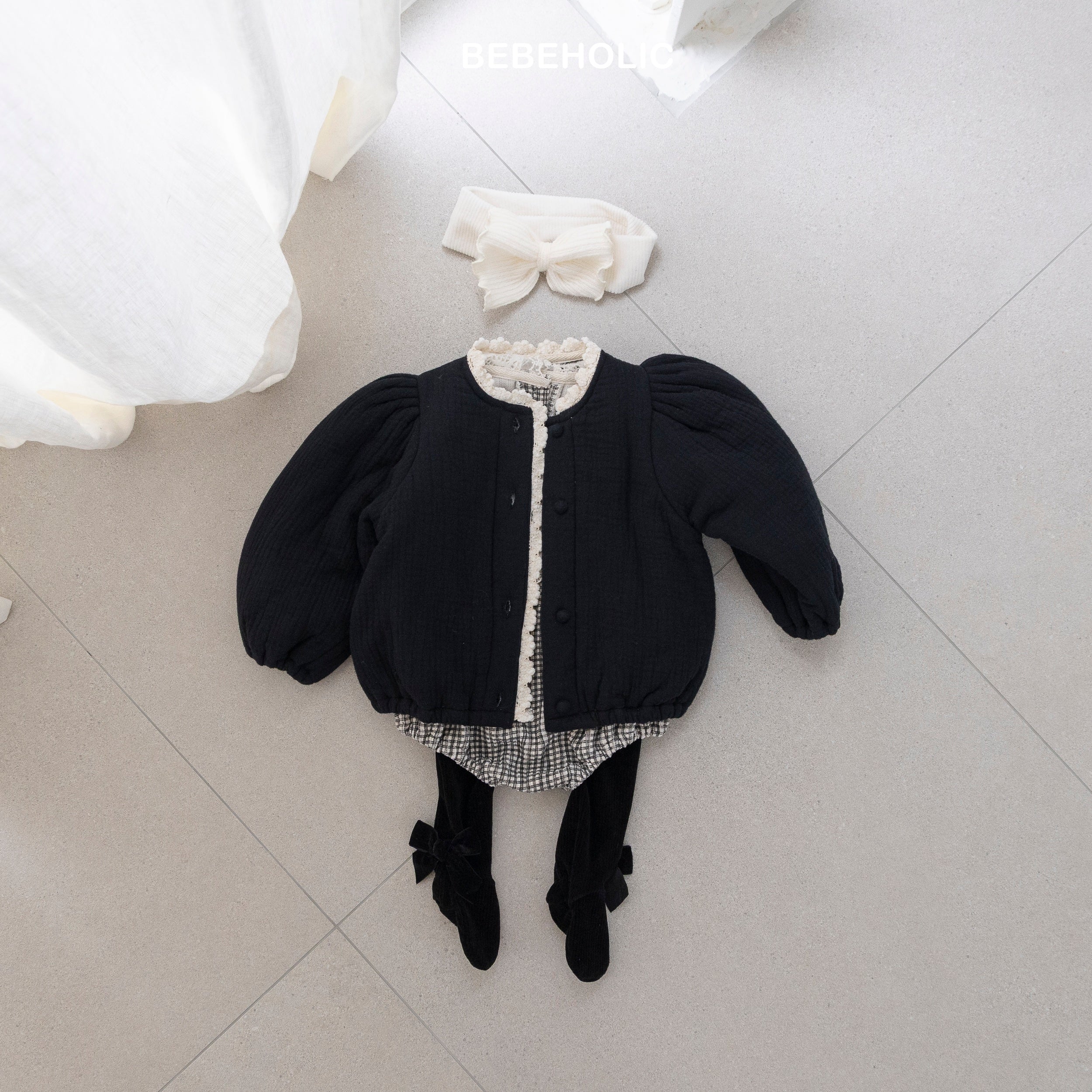 ［bebe holic］Shanel padding jacket