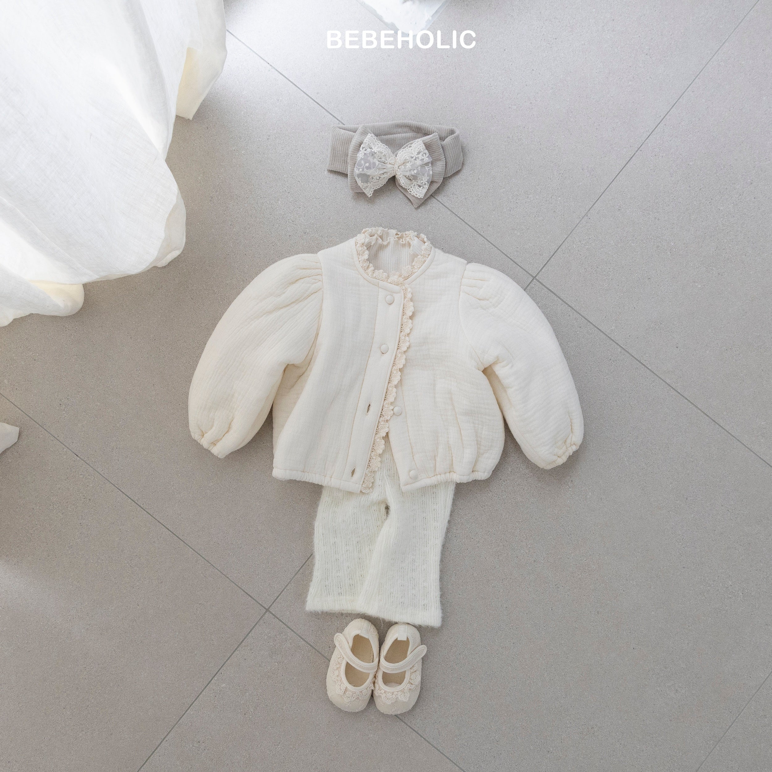 ［bebe holic］Shanel padding jacket