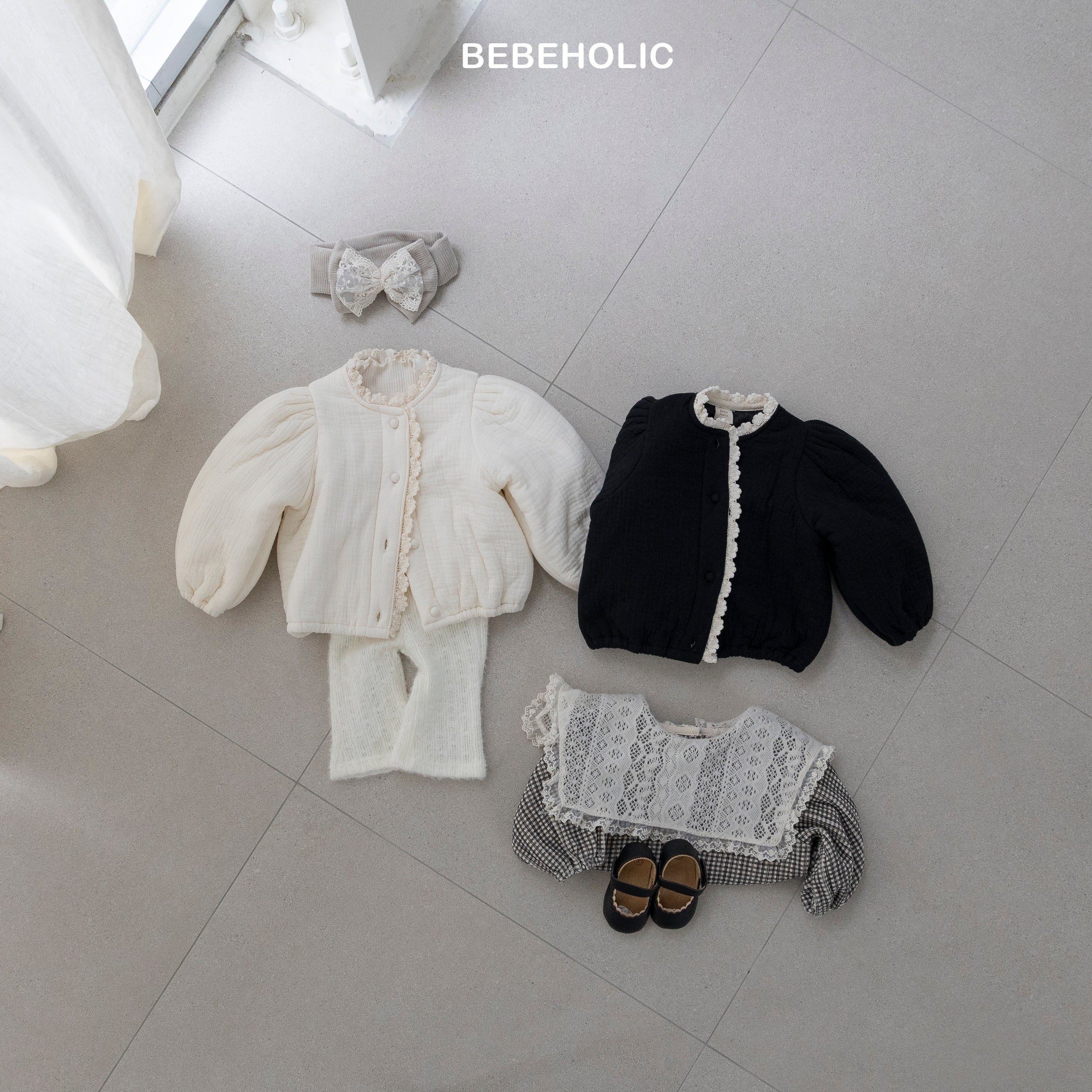 ［bebe holic］Shanel padding jacket