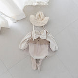 ［bebe holic］Pollin ribbon rompers