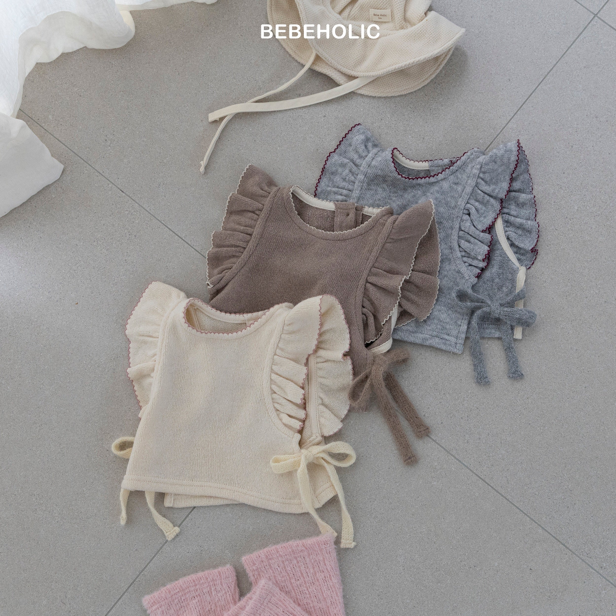 ［bebe holic］Frill bustier