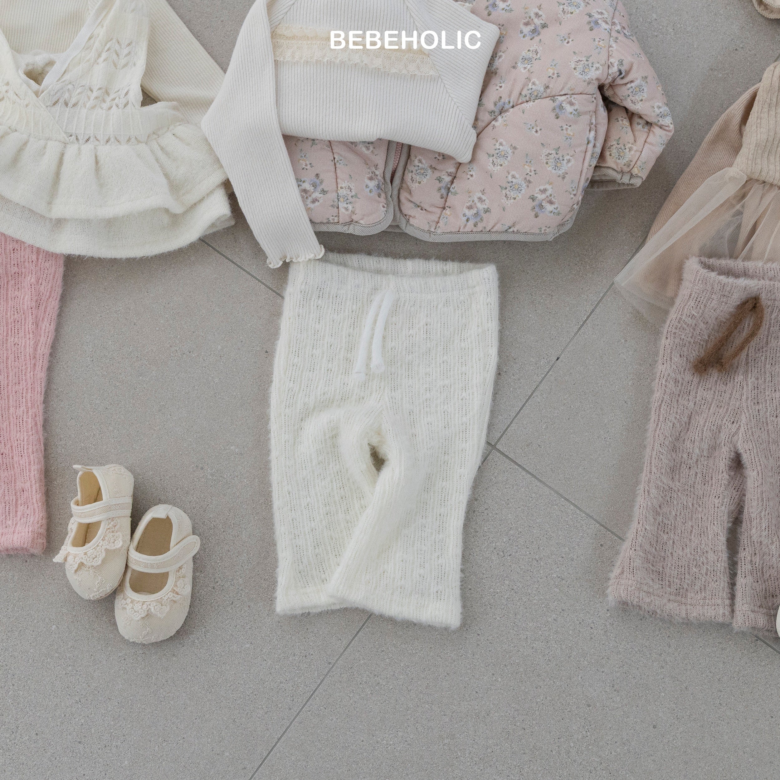 ［bebe holic］Angola flare pants