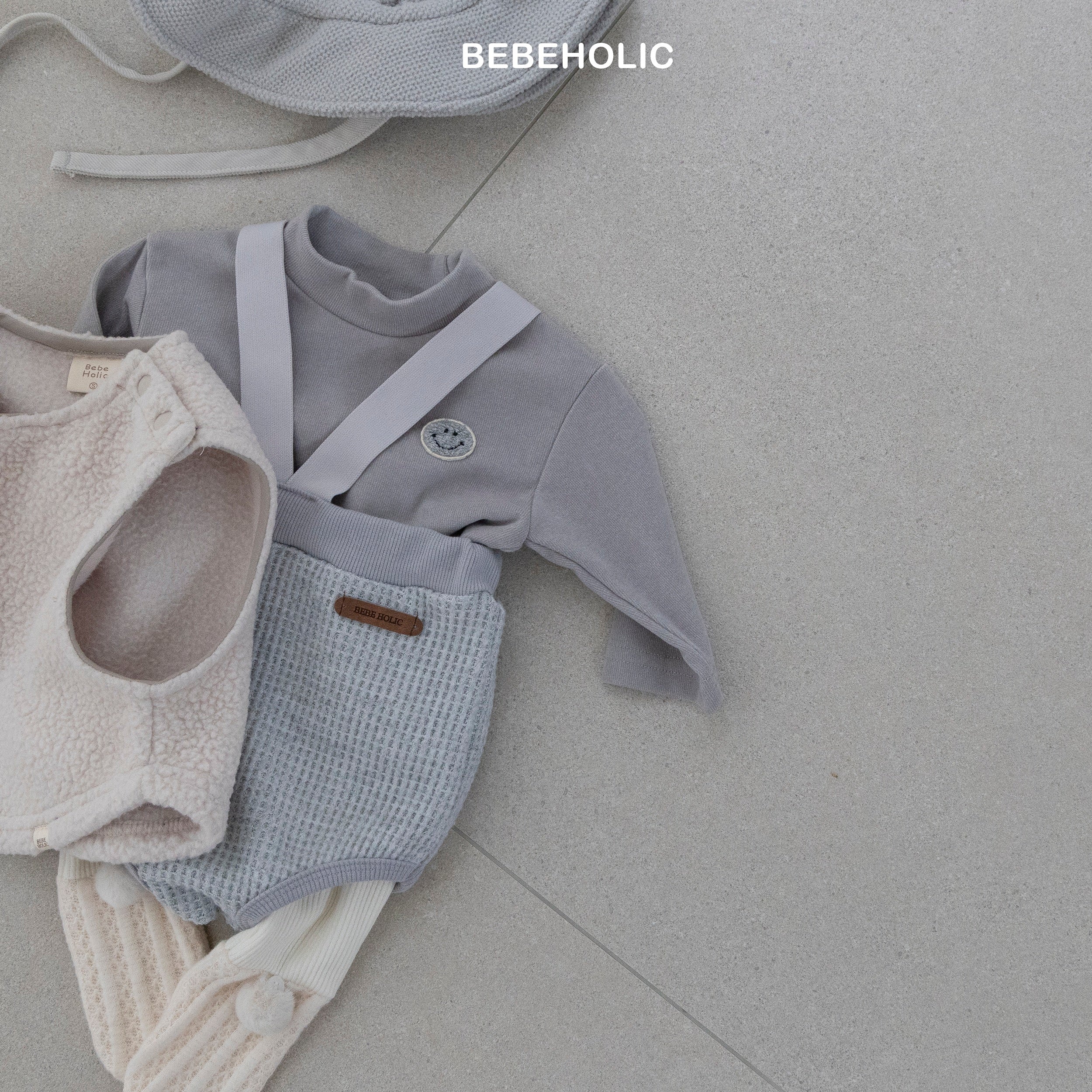 ［bebe holic］Croffle suspender bloomer