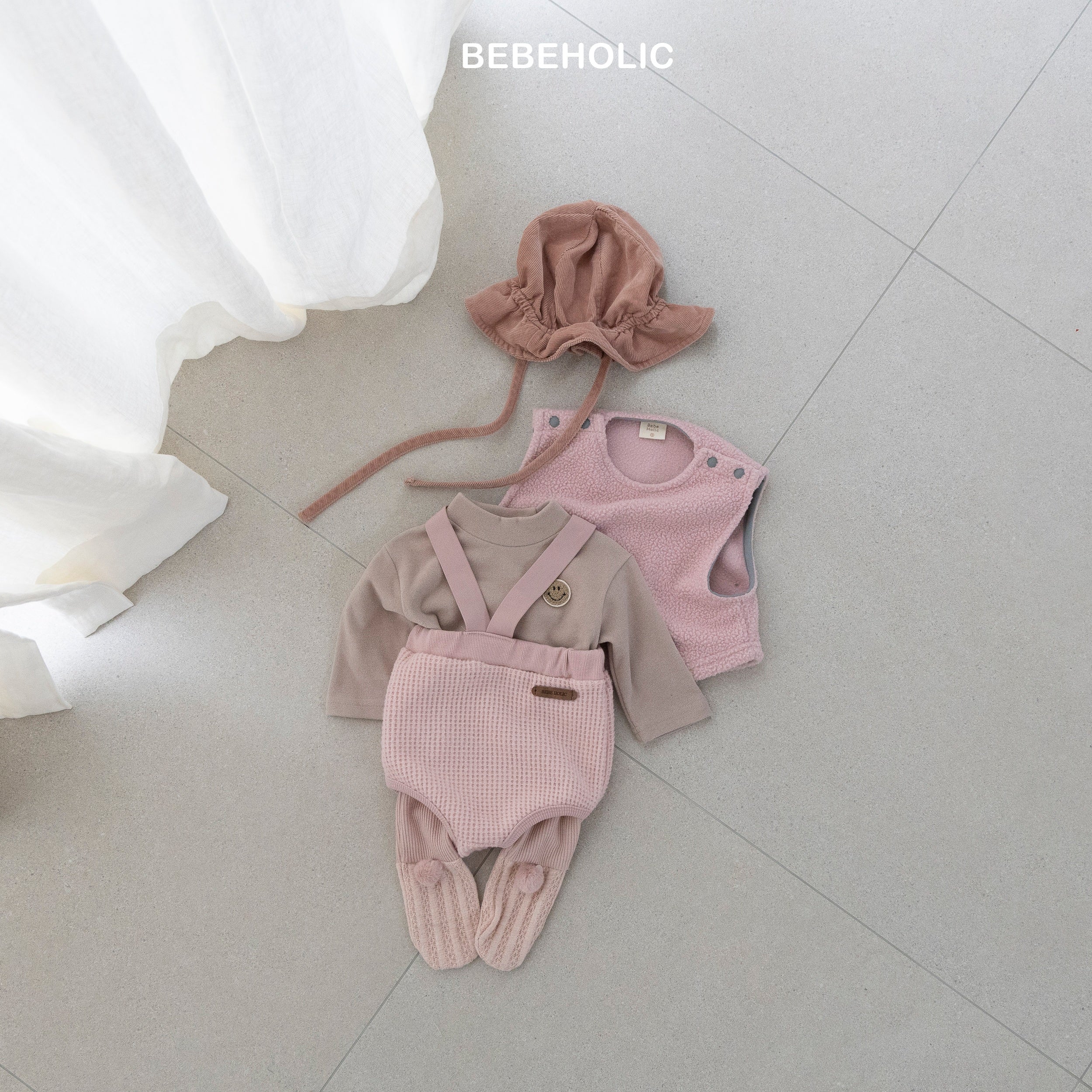 ［bebe holic］Croffle suspender bloomer