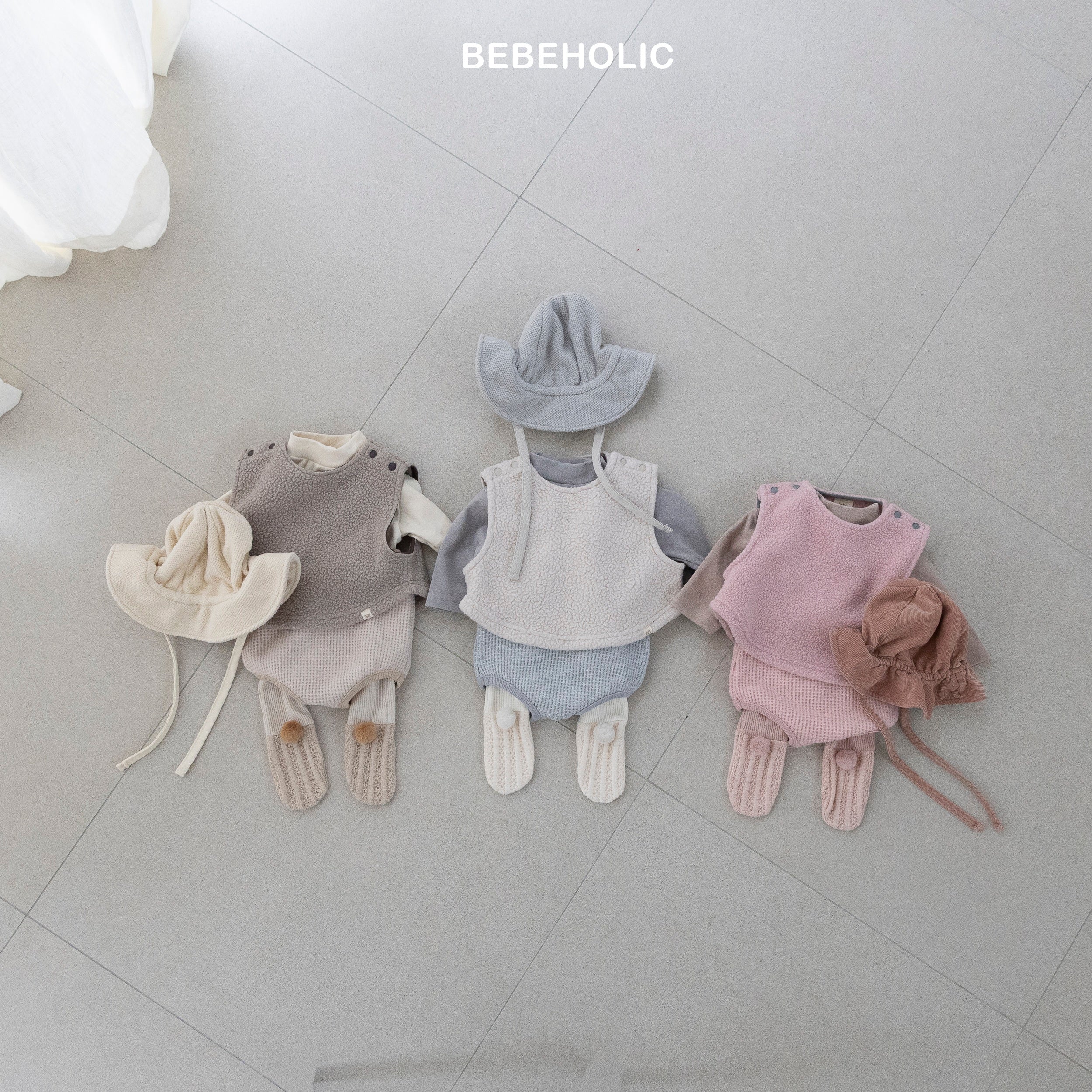 ［bebe holic］Croffle suspender bloomer