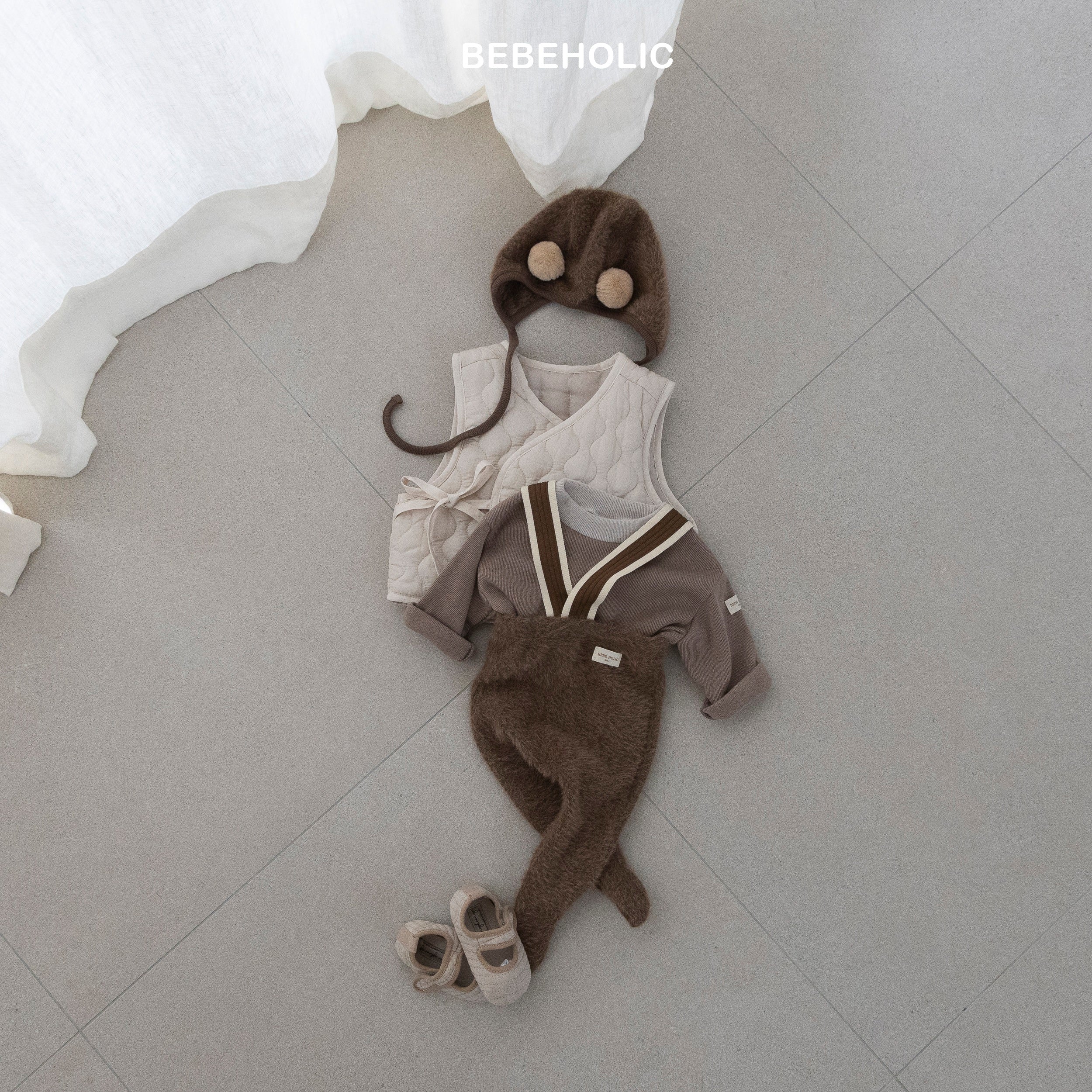 ［bebe holic］Angola suspender leggings