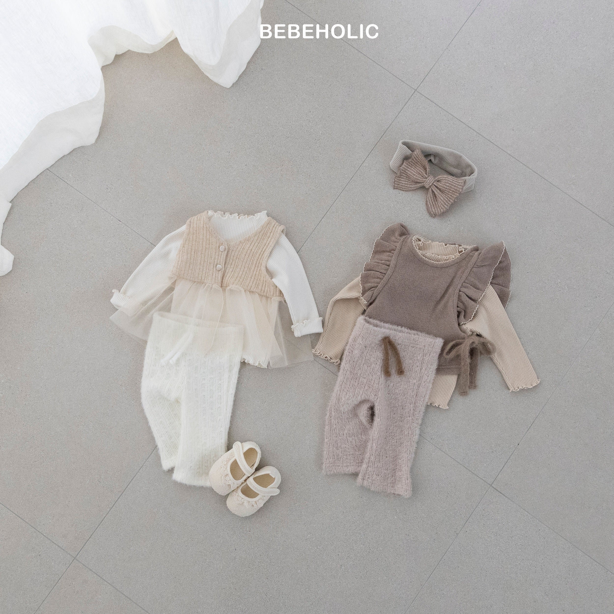 ［bebe holic］Angola flare pants