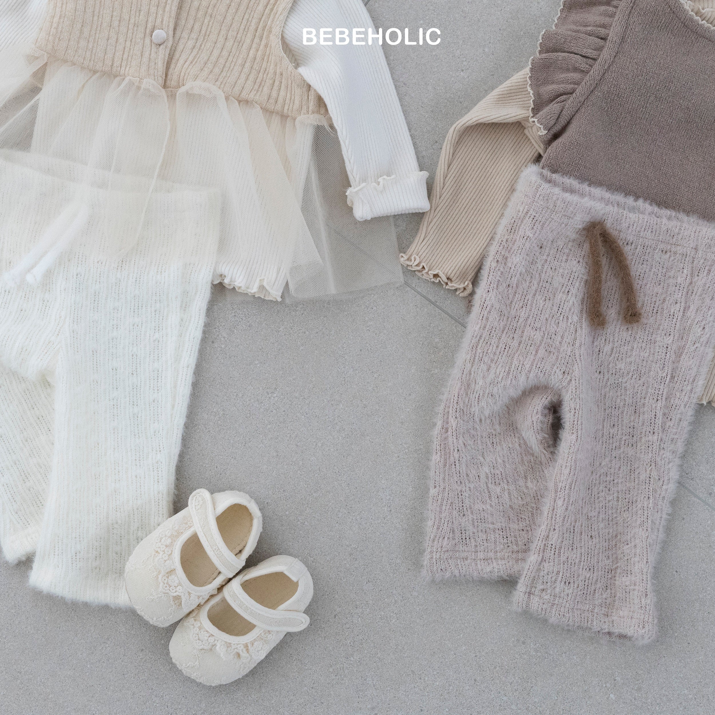 ［bebe holic］Angola flare pants