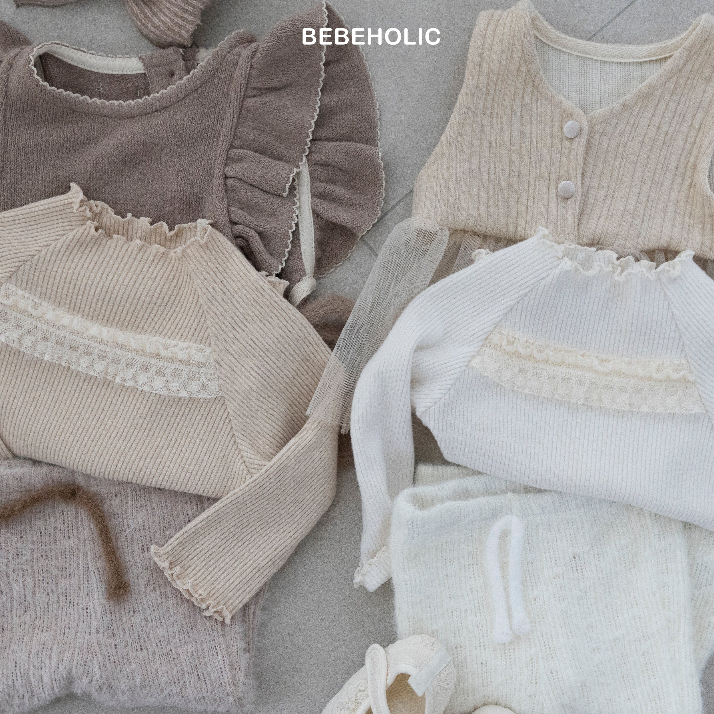 ［bebe holic］Rui lace tops