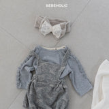 ［bebe holic］Wave sleeve tee