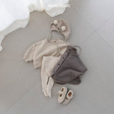 ［bebe holic］Leder foot leggings