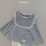 ［bebe holic］Pompom bib