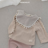 ［bebe holic］Pompom bib