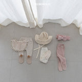 ［bebe holic］Pompom foot leggings