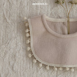［bebe holic］Pompom bib