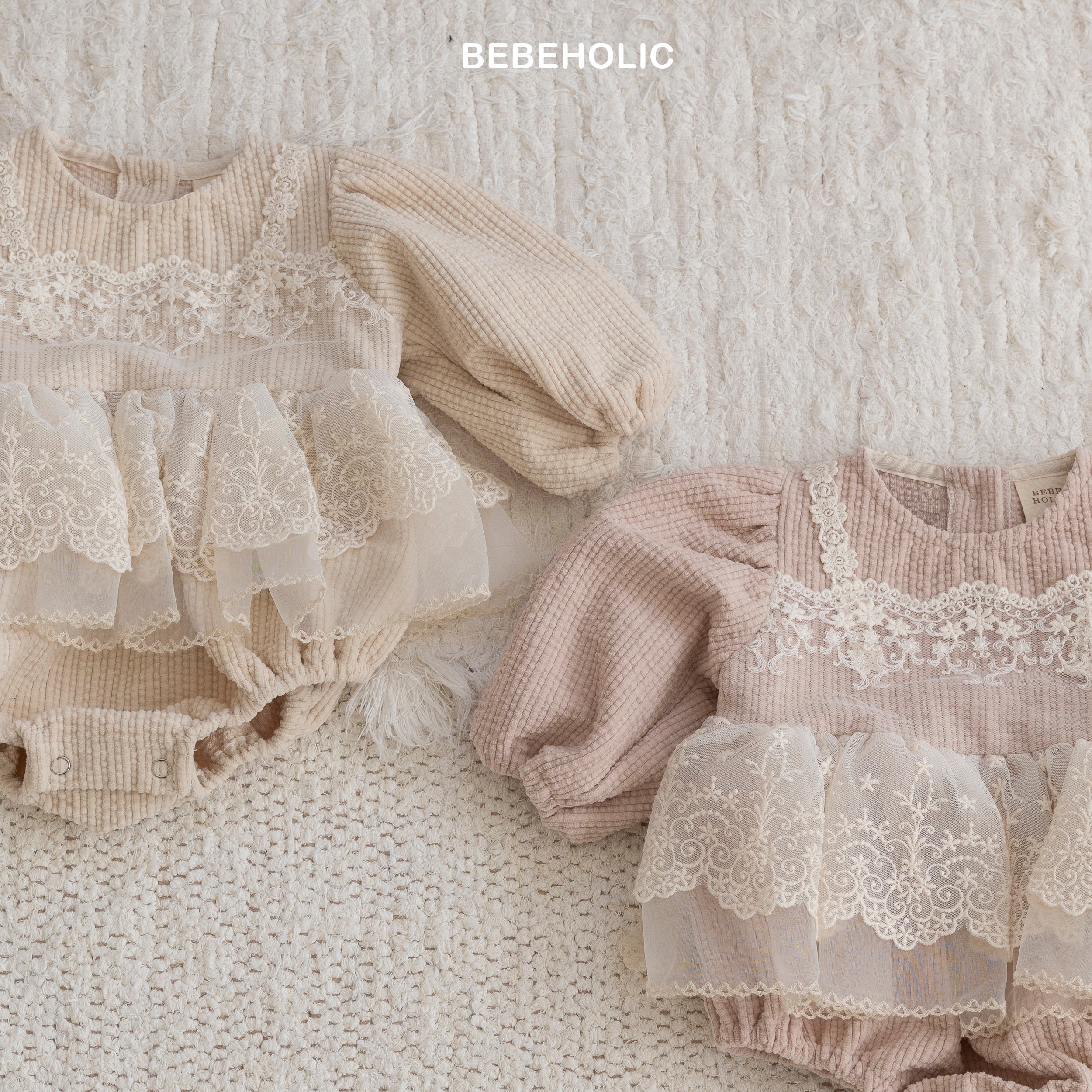 ［bebe holic］Benny layered rompers