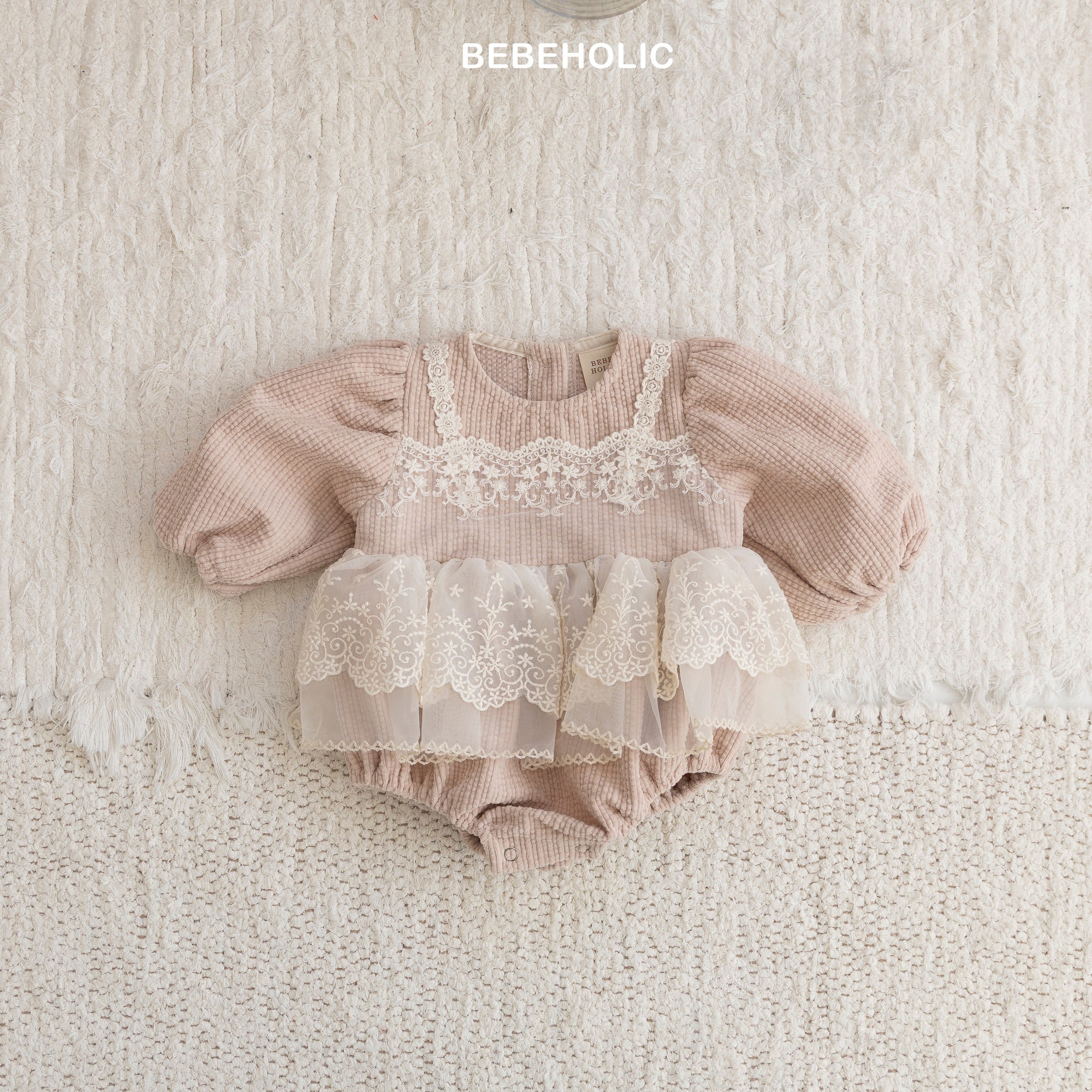 ［bebe holic］Benny layered rompers