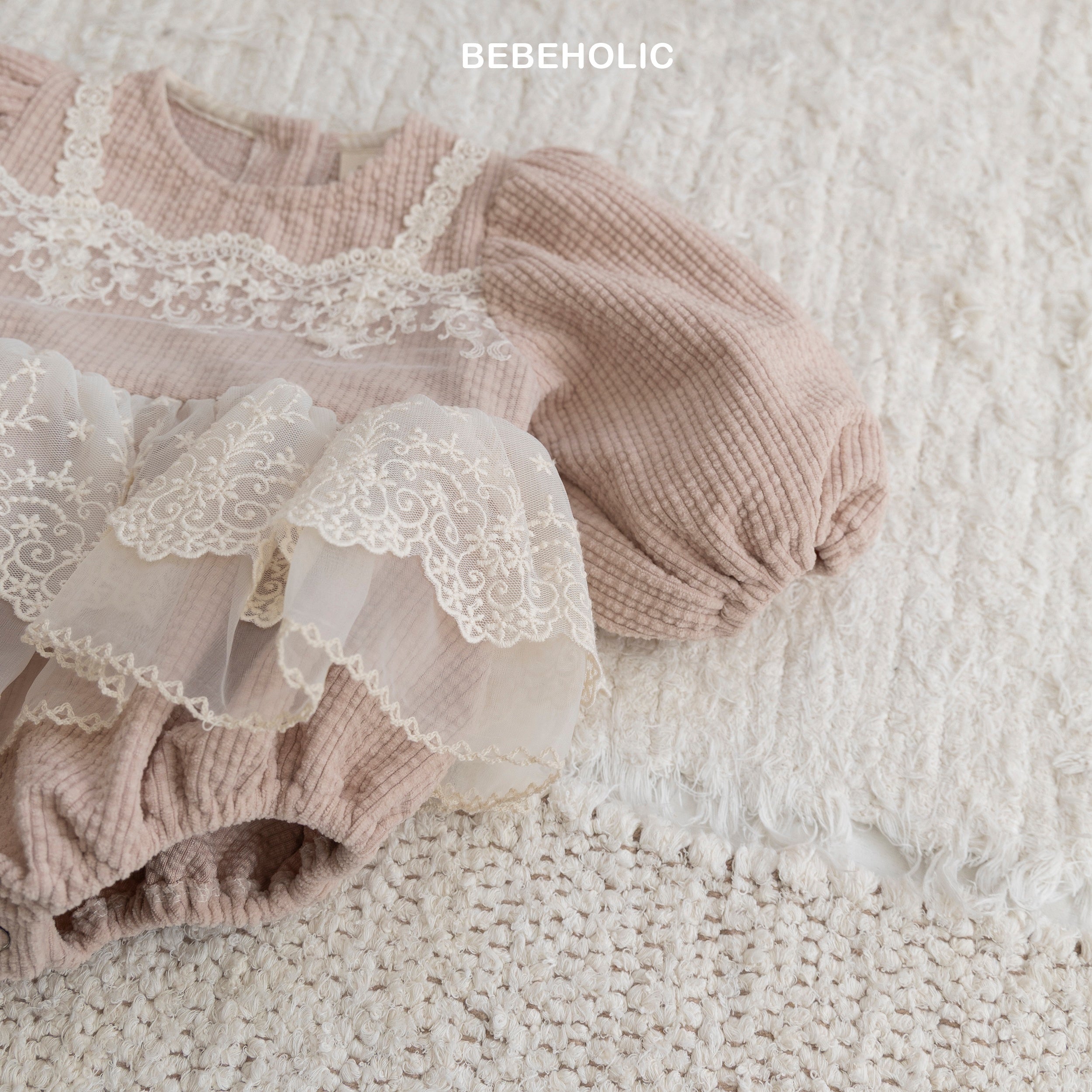 ［bebe holic］Benny layered rompers