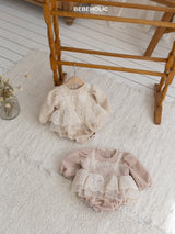 ［bebe holic］Benny layered rompers
