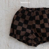 ［bebe holic］Darts check pants
