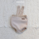 ［bebe holic］Croffle suspender bloomer