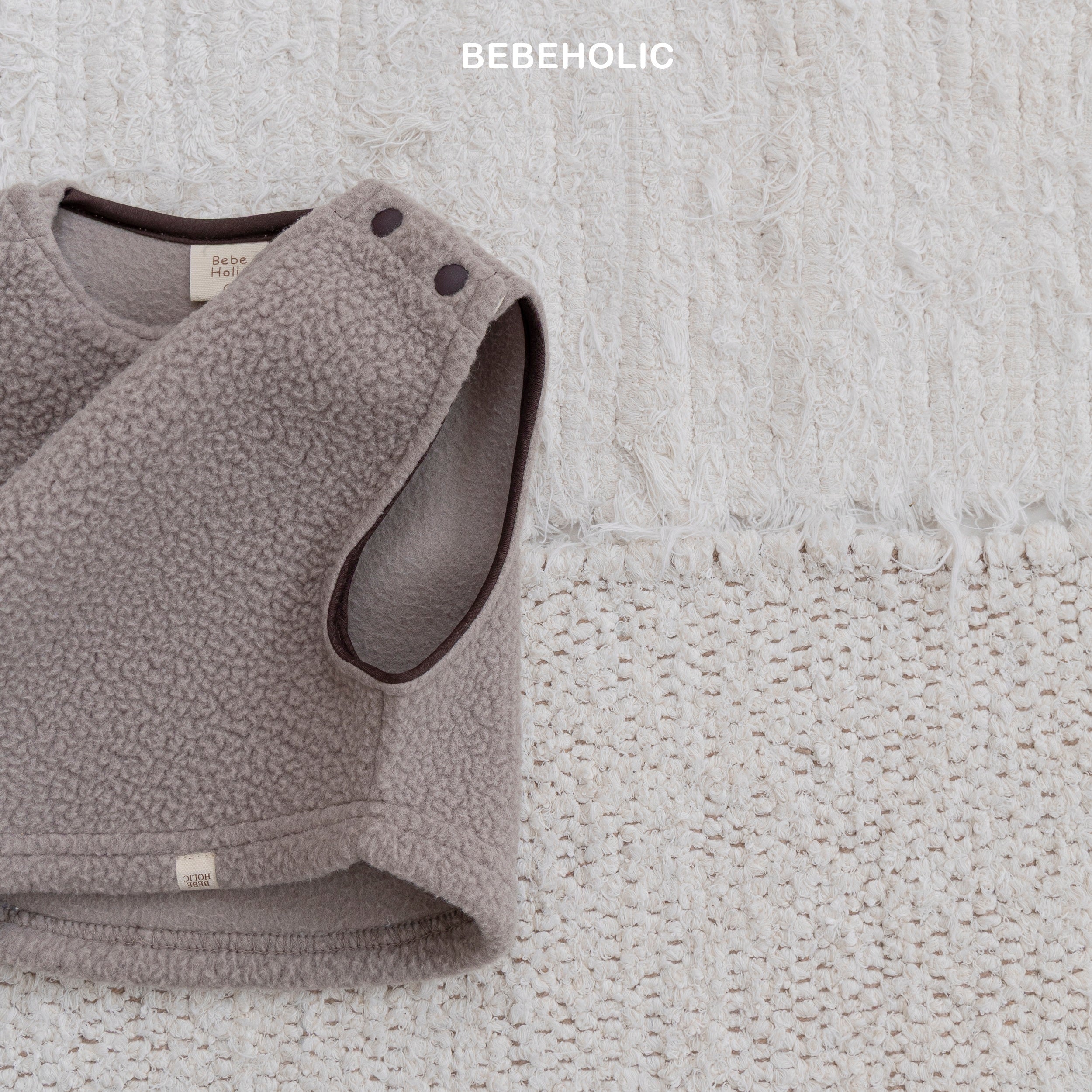 ［bebe holic］Popcorn warm vest
