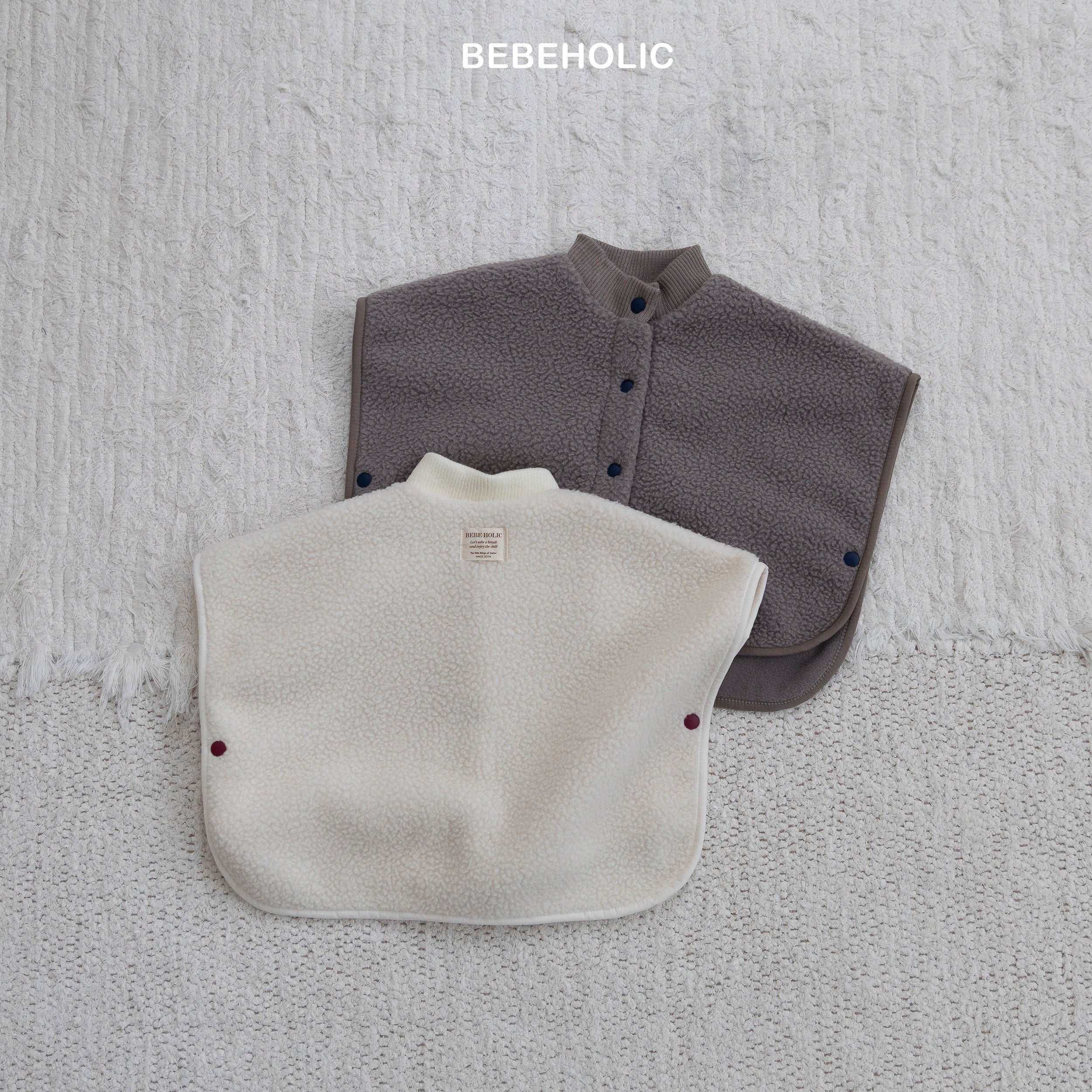 ［bebe holic］Puff warm poncho