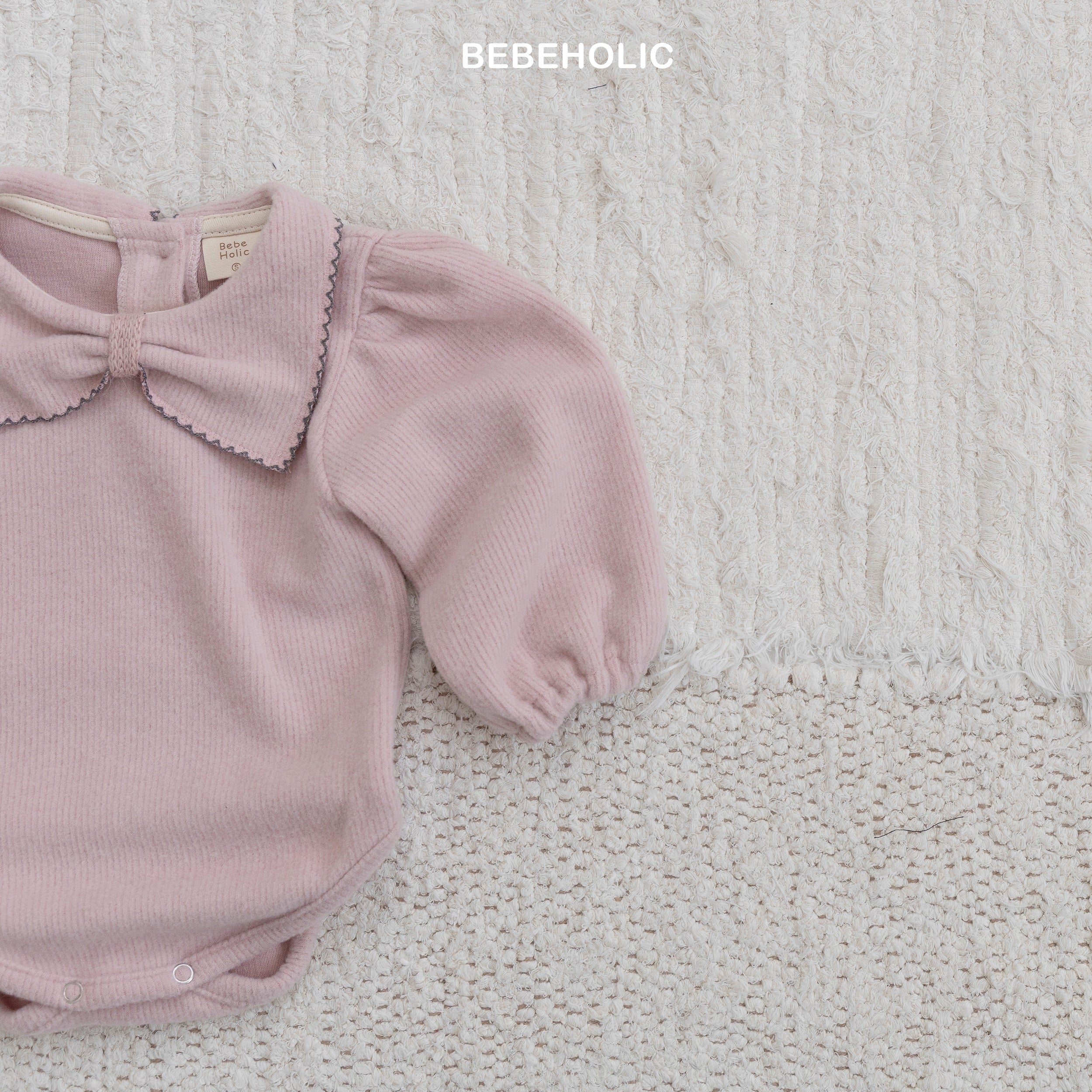 ［bebe holic］Pollin ribbon rompers