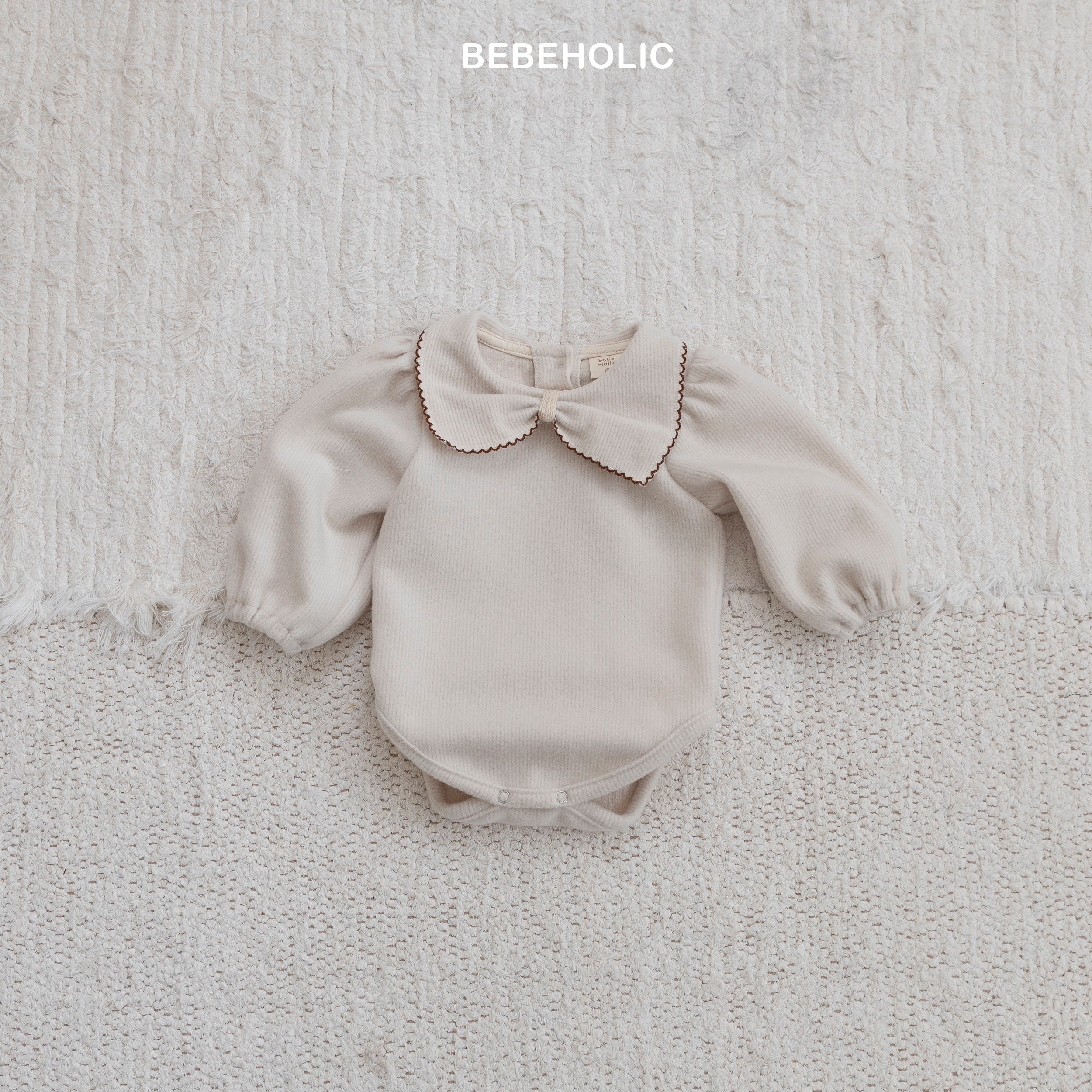 ［bebe holic］Pollin ribbon rompers