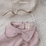 ［bebe holic］Pollin ribbon rompers