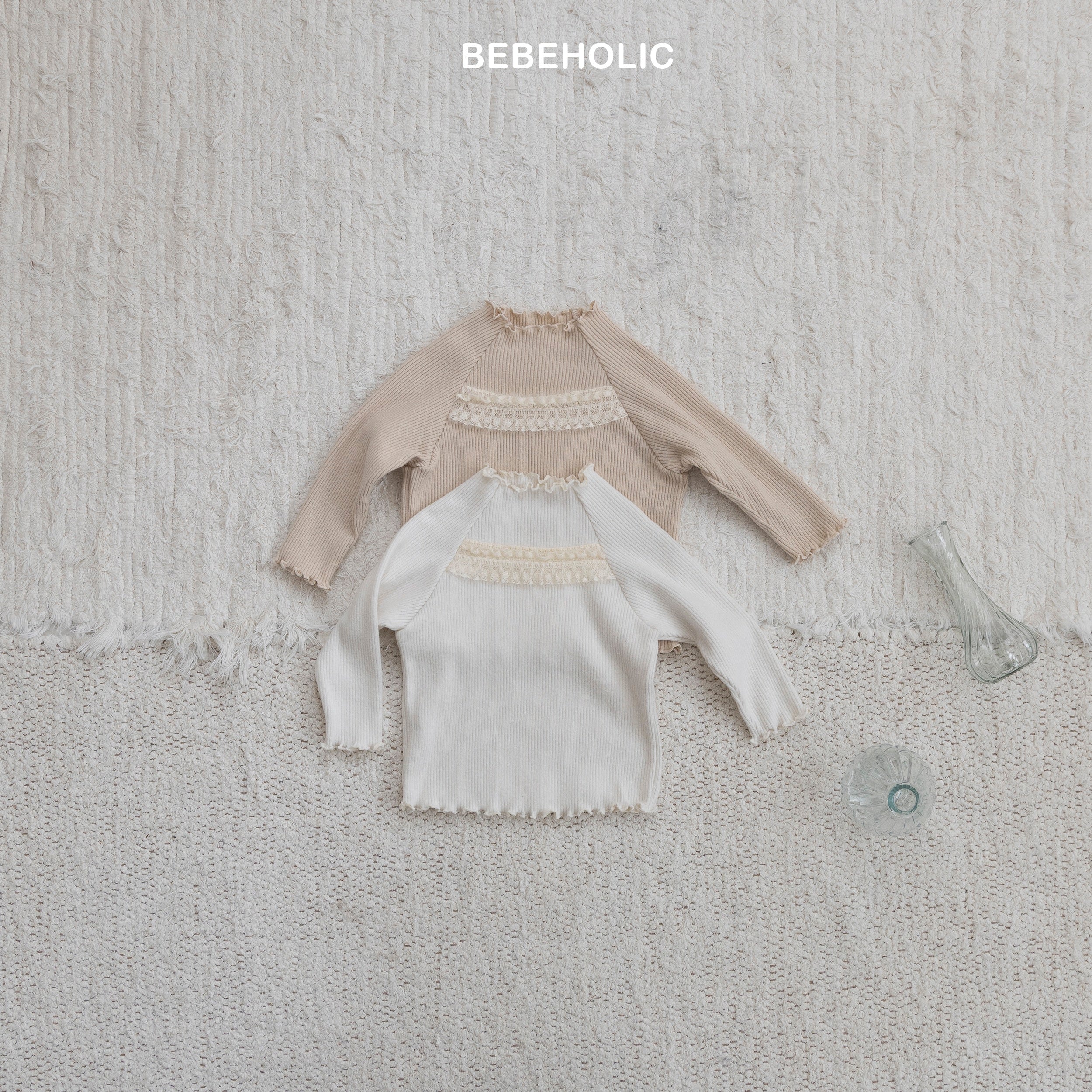 ［bebe holic］Rui lace tops