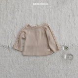 ［bebe holic］Wave sleeve tee