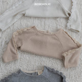 ［bebe holic］Wave sleeve tee