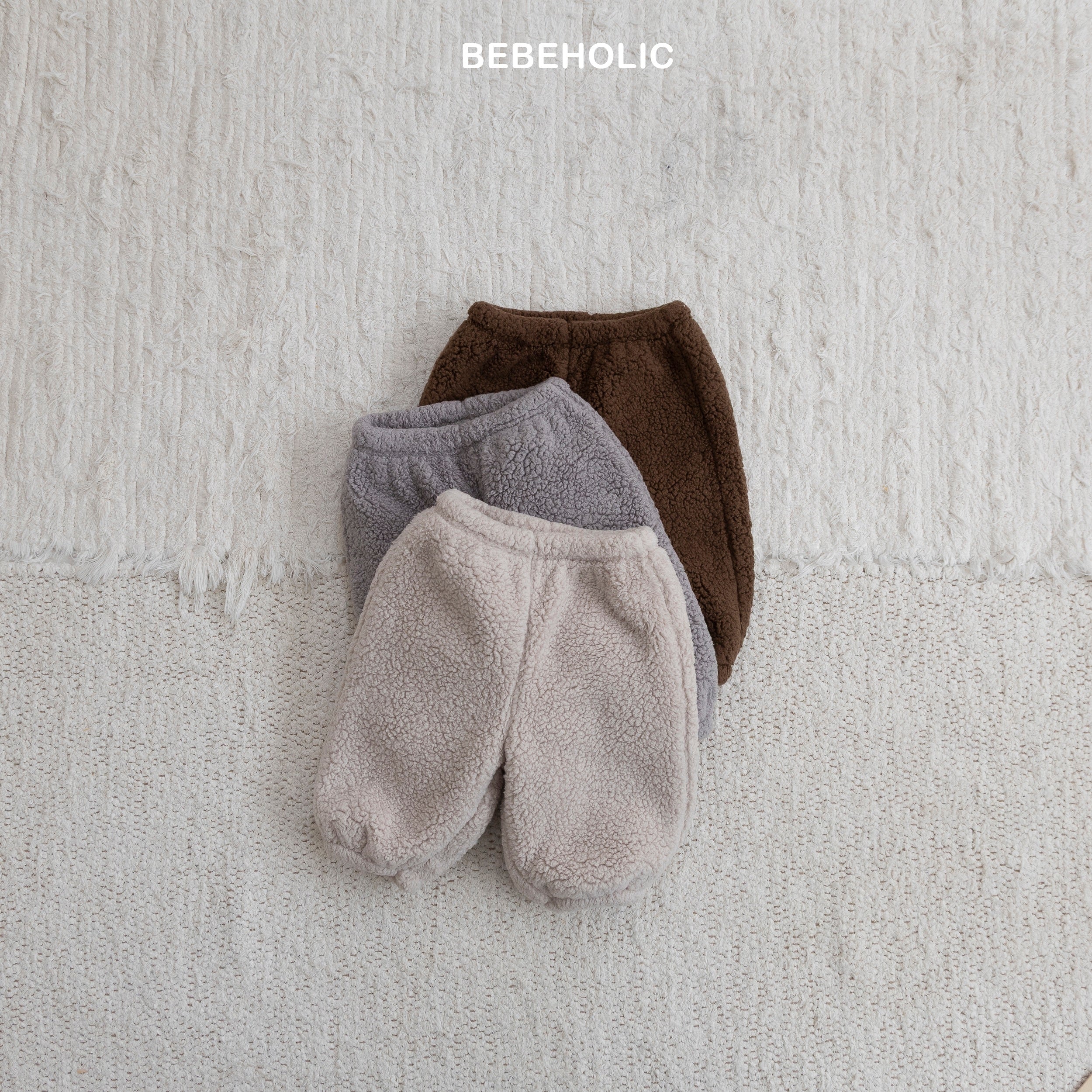 ［bebe holic］Port boa pants