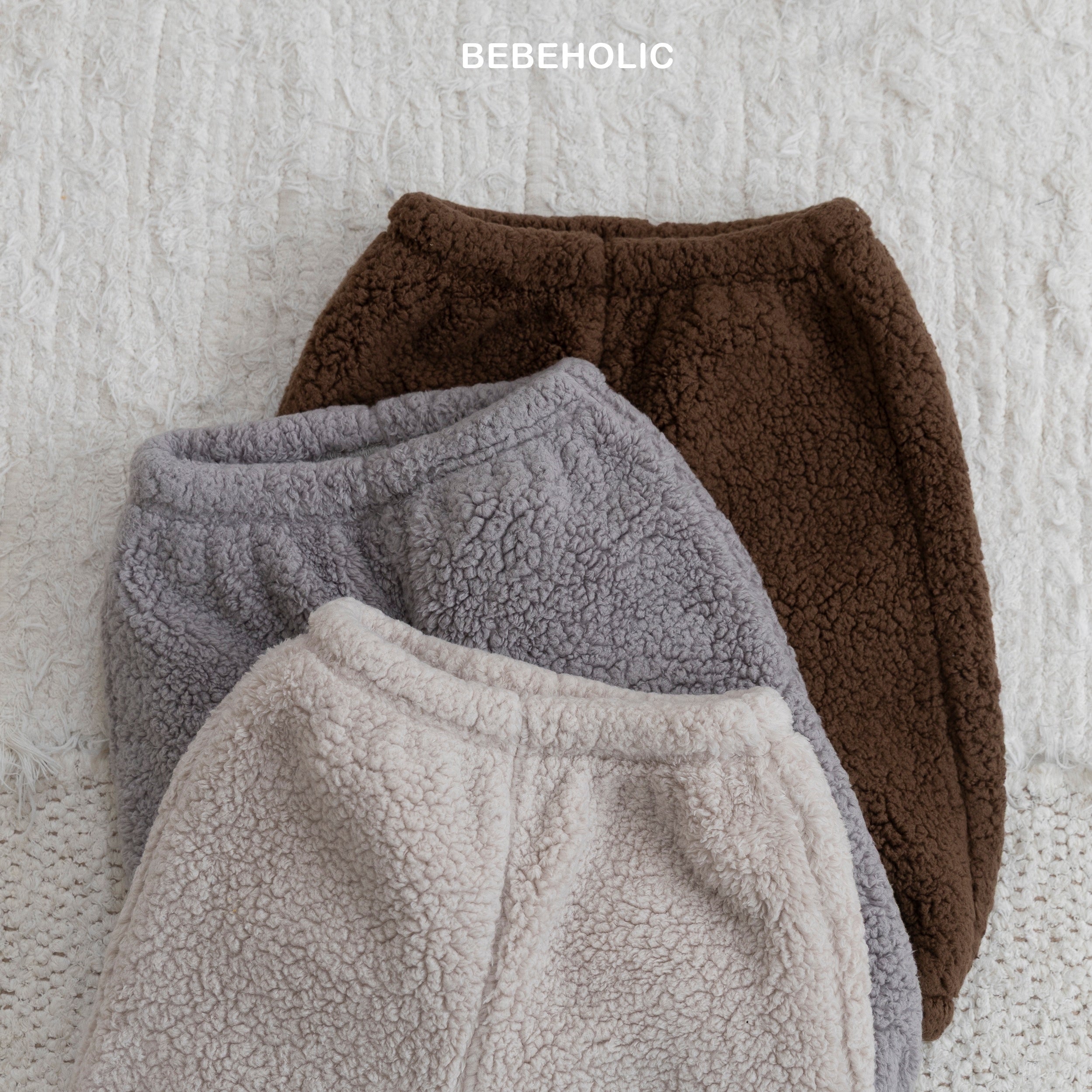 ［bebe holic］Port boa pants