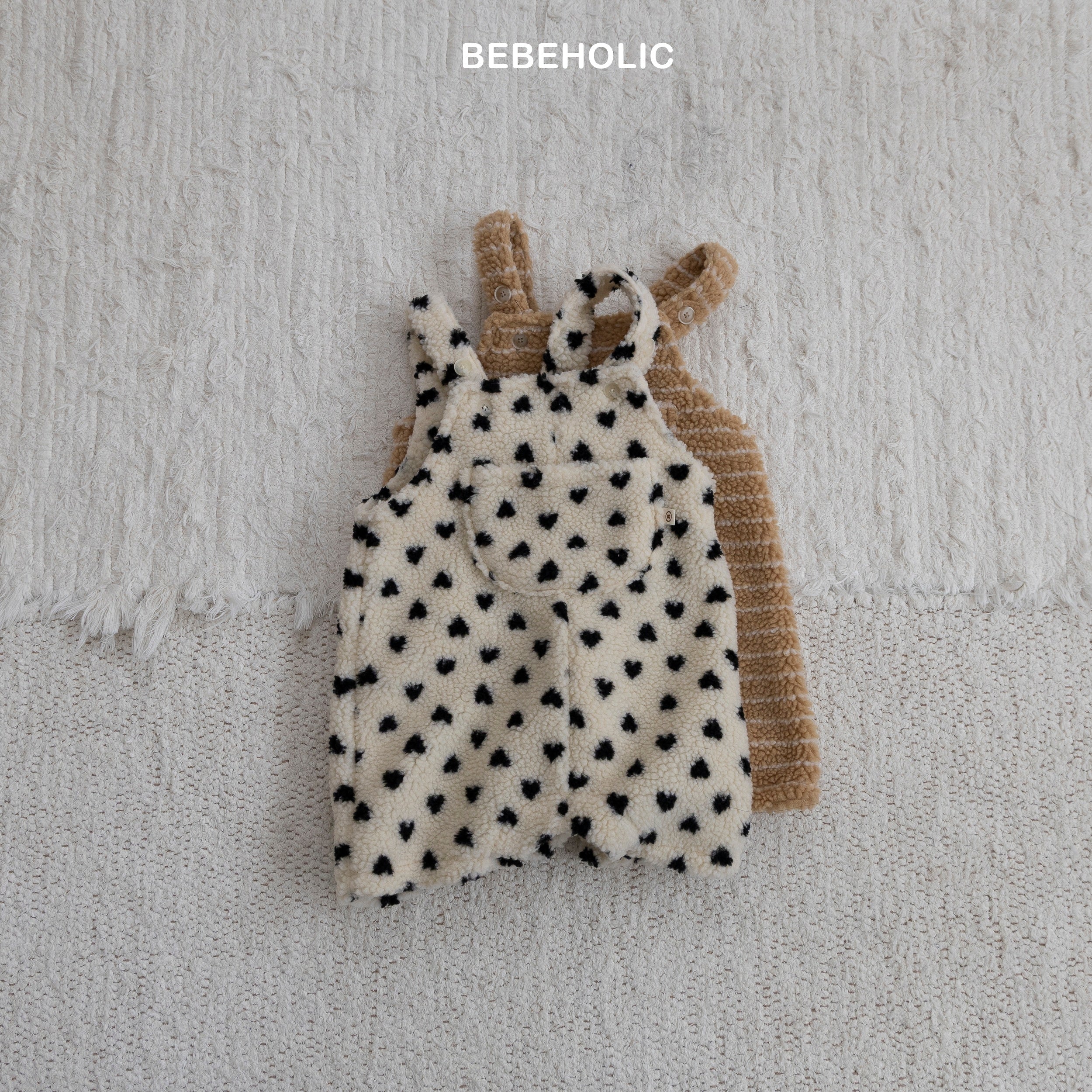 ［bebe holic］Crush suspender suit