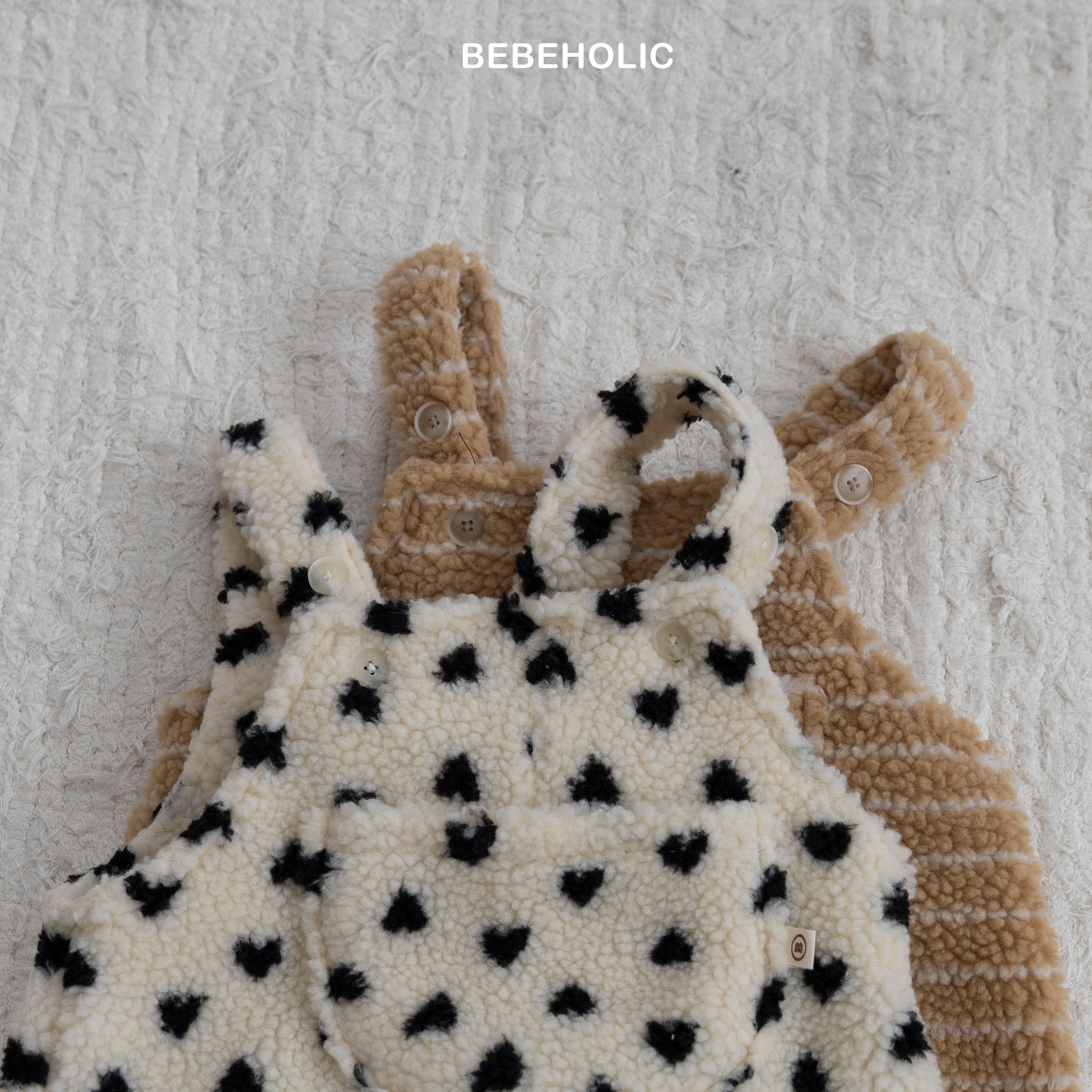 ［bebe holic］Crush suspender suit