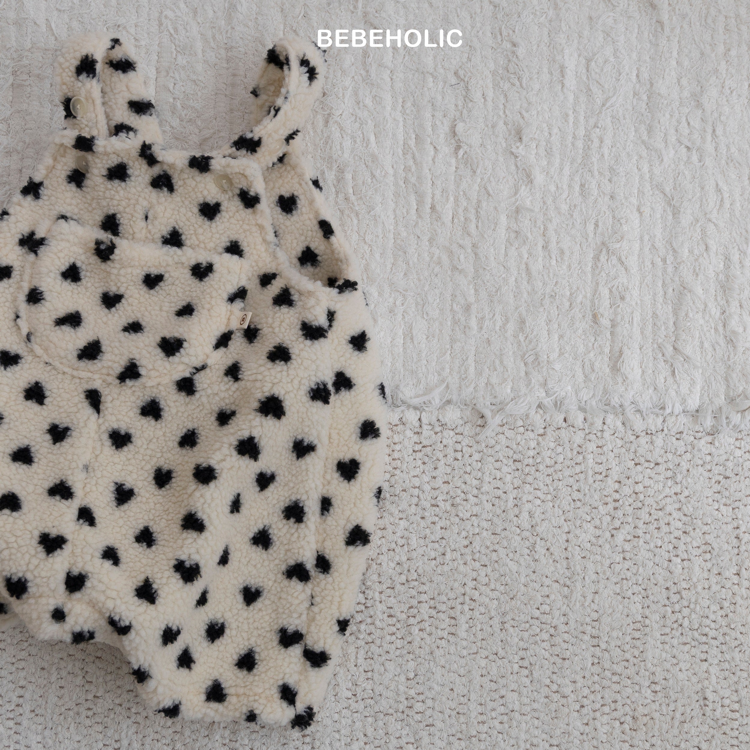 ［bebe holic］Crush suspender suit