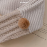 ［bebe holic］Pompom foot leggings