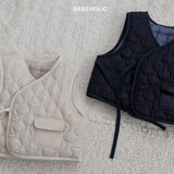 ［bebe holic］Quilting vest
