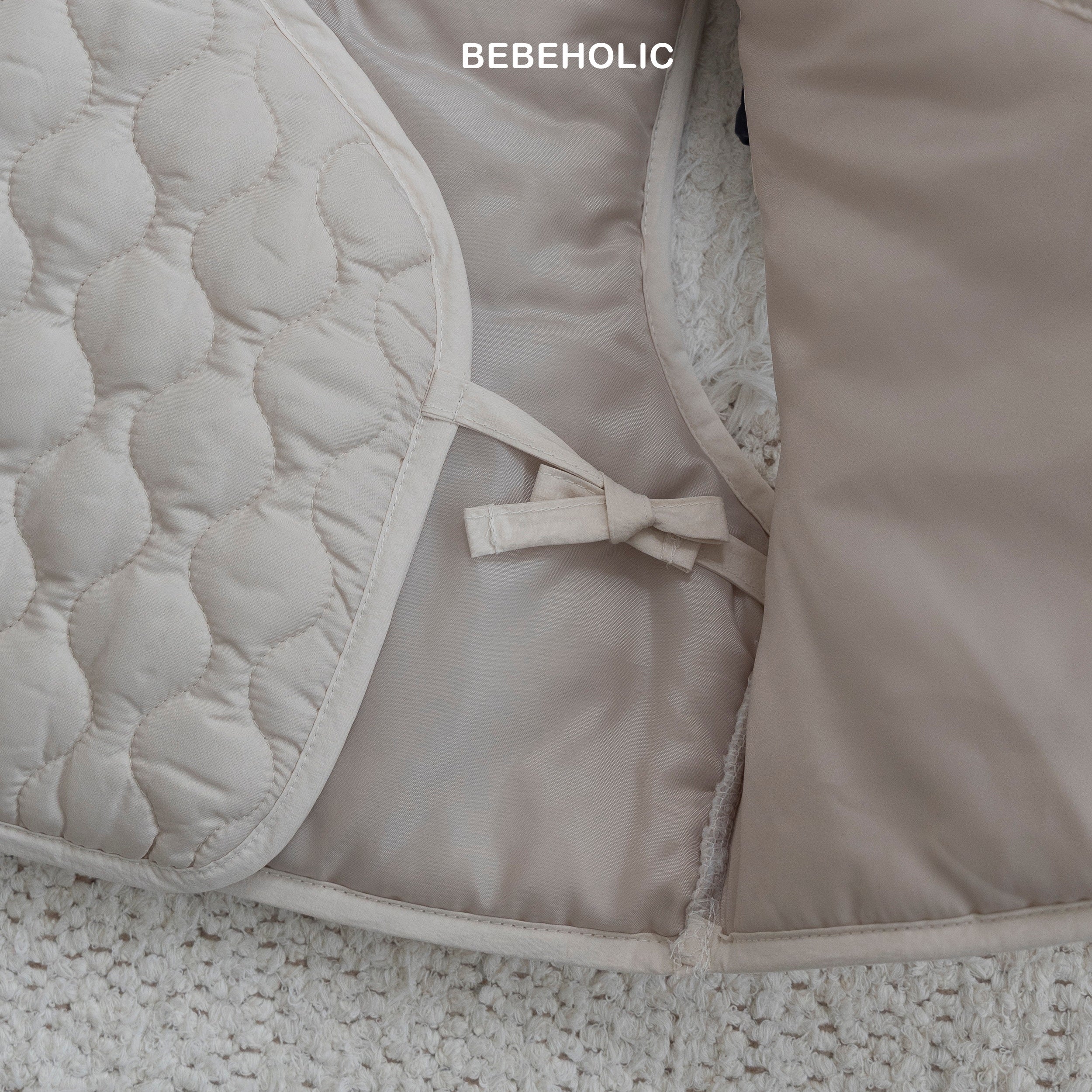 ［bebe holic］Quilting vest