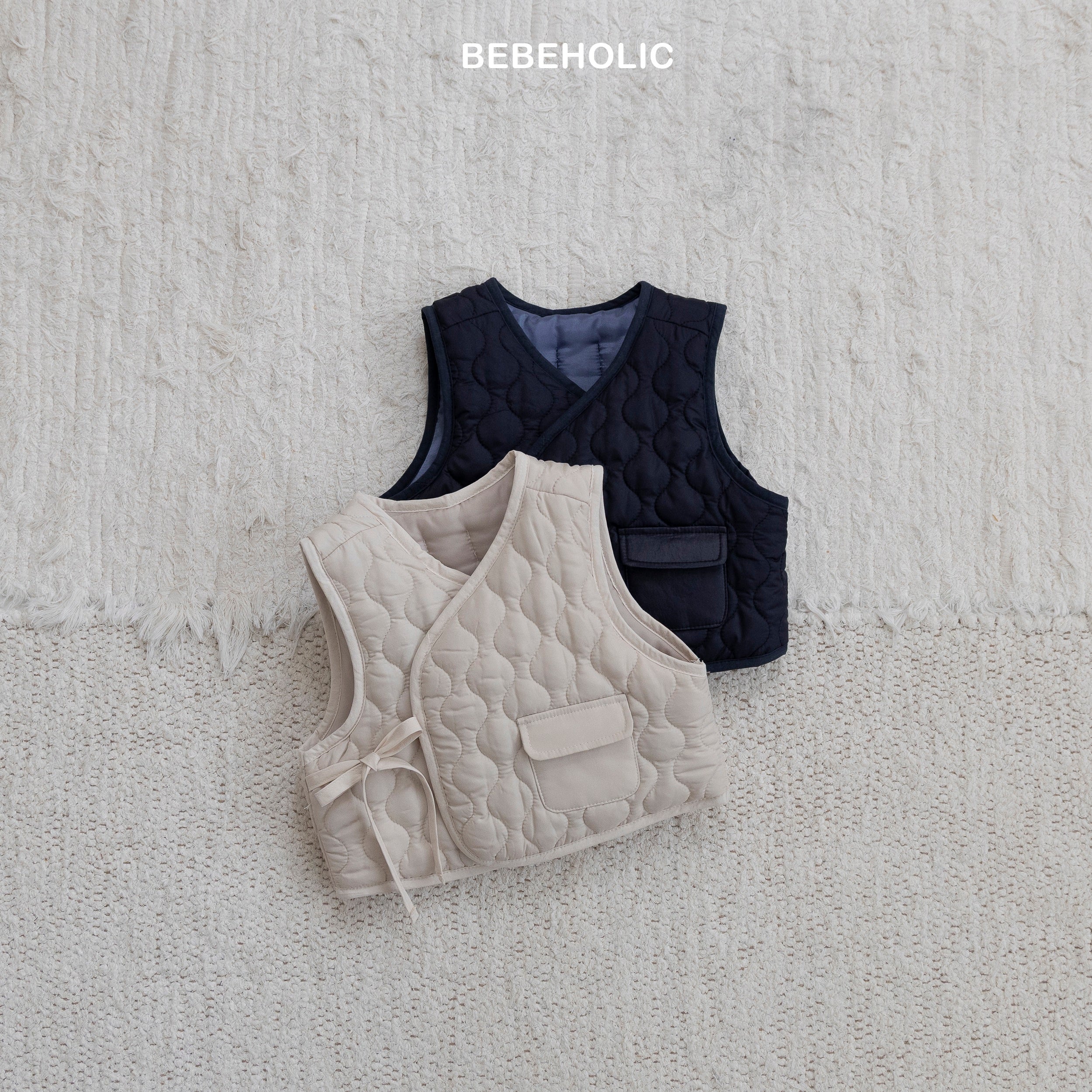 ［bebe holic］Quilting vest