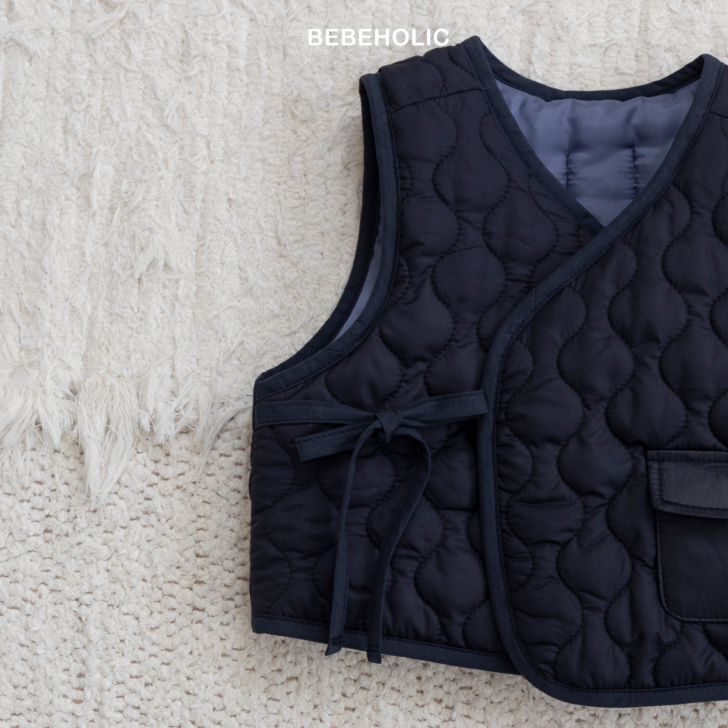 ［bebe holic］Quilting vest