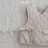 ［bebe holic］Quilting vest