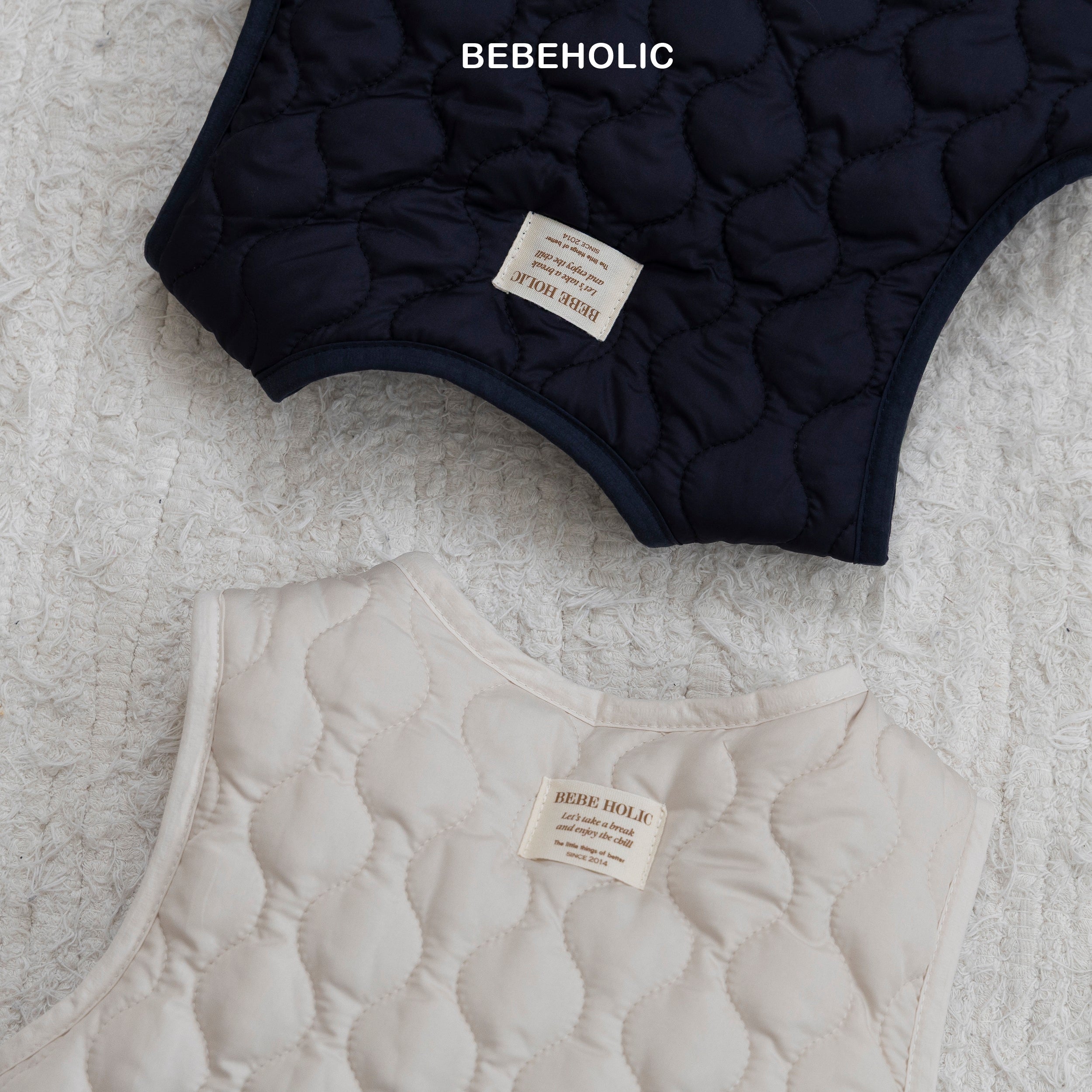 ［bebe holic］Quilting vest