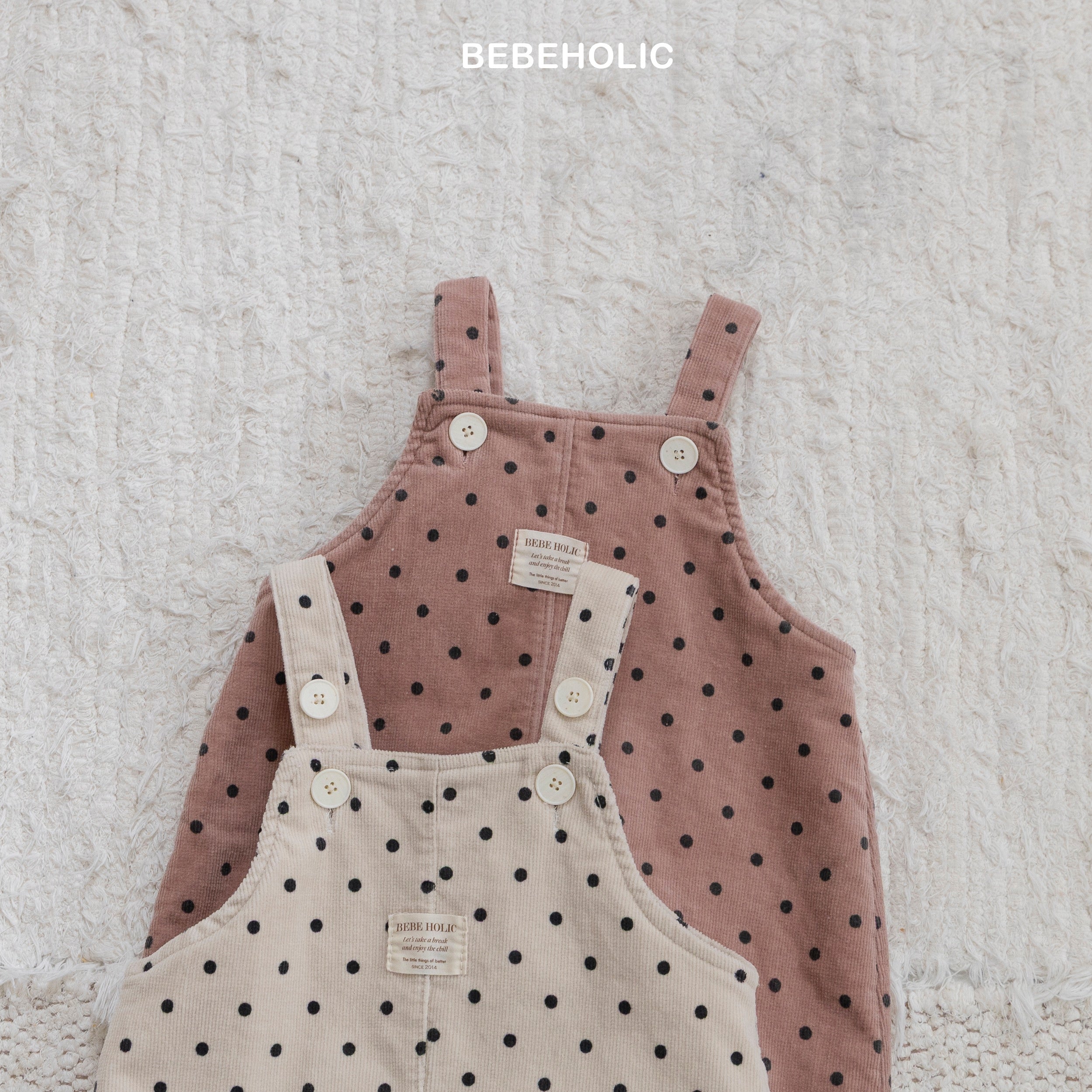 ［bebe holic］Rabbit suspender suit