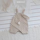 ［bebe holic］Rabbit suspender suit