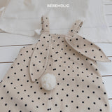 ［bebe holic］Rabbit suspender suit